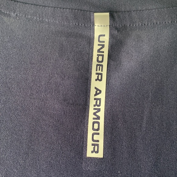 Under Armour T Shirt Blue Small  Men - Picture 4 of 5